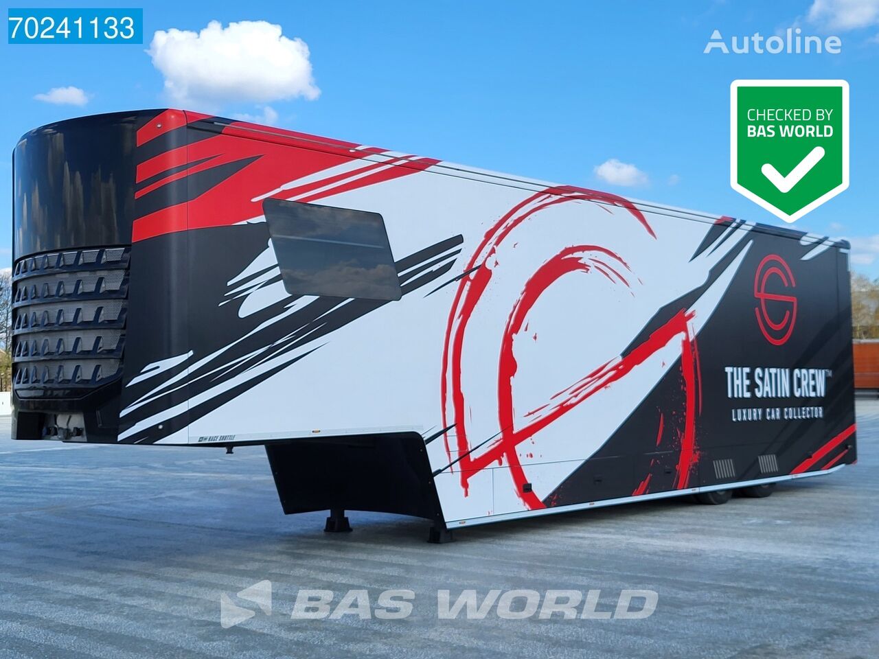 半挂式小汽车运输车 Jung A6 Racing Trailer A6