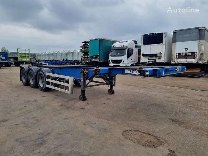 集装箱底盘半挂车 SDC 3 AXLE TANK CONTAINER CHASSIS 20 30 FT ADR