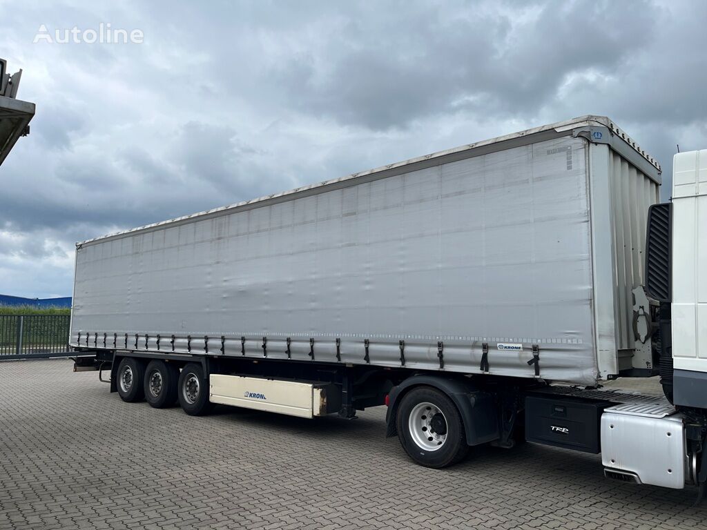 带侧帘半挂车 Krone SDP 27, Coil SAF Lift