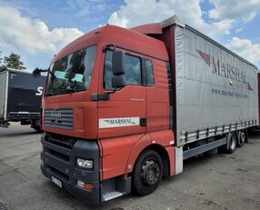 侧帘货车 MAN TGA 24.440 + 带侧帘拖车