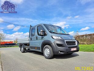 新自卸车 Peugeot Boxer open laadbak dubbele cabine 435 L4 2.2 BleuHDI 165 Euro 6