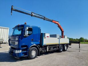 平板卡车 Renault Premium DXI R450.26 HR Palfinger PK 15.500 6x2-2