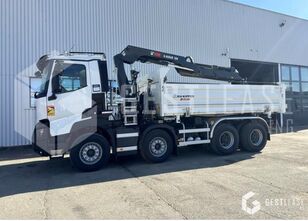 新带挂钩升降式装卸车 Renault RENAULT TRUCKS K P8X4 HEAVY 13L E5 -крана-маніпулятора HIAB iX