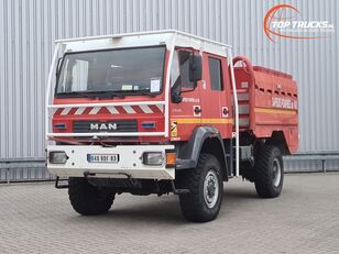 消防车 MAN LE 18.220 4x4- 4.000 ltr water - 200 ltr Foam -Brandweer, Feuerw