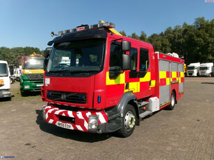 消防车 Volvo FL280 4X2 RHD crewcab fire engine + pump & watertank