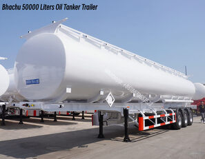 新油罐车半挂车 Bhachu 50000 Liters Oil Tanker Trailer for Sale in Kenya