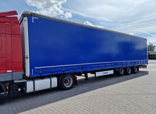 带防水布半挂车 Krone 5YJ15 - 2014 - FIRANKA MEGA - SAF INTRAX - ŁADNA RAMA - SUPER ST