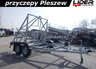 新底盘拖车 LIDER lider-trailers LT-047 przyczepa 305x195cm, kablowa do przewozu b
