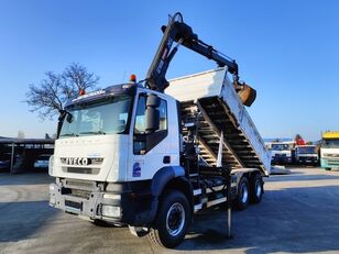 自卸车 IVECO Trakker 260T45 6X4 Darus billencs HIAB 122 E-3 Hiduo