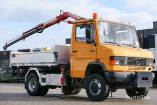 自卸车 MERCEDES-BENZ 814D 4x4 Darus 3 old billencs + hókotró cs. Ferrari 530