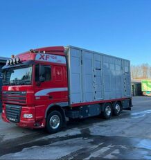 牲畜运输车 DAF XF 105.460 3 emeletes Menke-Janzen élőállatszállító