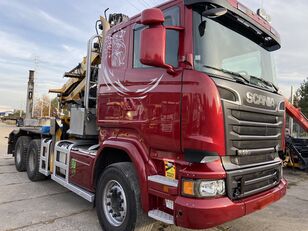 木材运输车 SCANIA R580 V8 6x4 Langeholz Epsilon