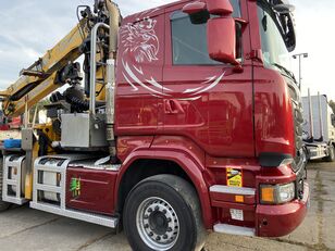 木材运输车 SCANIA R580 V8 6x4 Langeholz Epsilon
