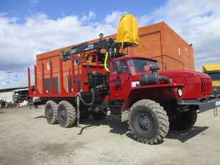 木材运输车 URAL Сортиментовоз с КМУ ОМТЛ-97