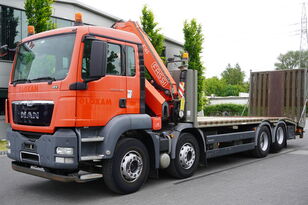 拖吊车 MAN TGS 35.360 8 x 2 tow truck / Fassi F165A / remote