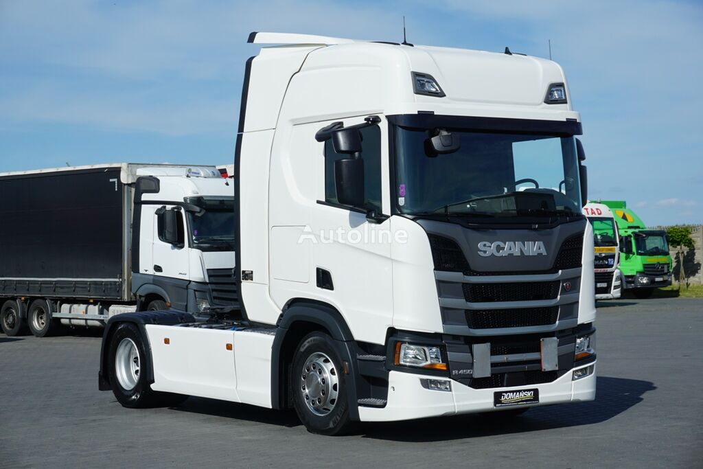 牵引车 Scania R 450 / ACC / E 6 / RETARDER / KLIMA POSTOJOWA / BAKI 1200 L